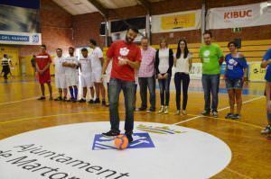 Sacada d'Honor del VI Torneig de Futbol Sala Inclusiu